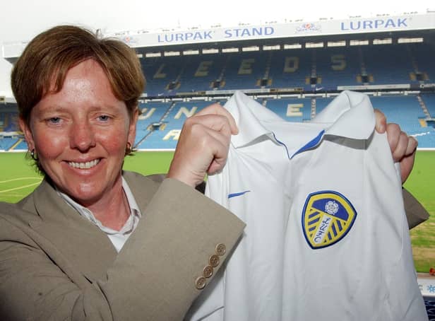 INSPIRATIONAL: Former Leeds United Women manager Julie Chipchase. Picture by Steve Riding.