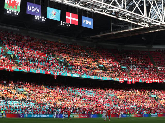 Ajax's Johan Cruyff was used during Euro 2020. Pic: Getty