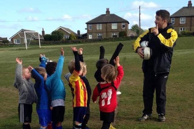 John Caven - a community football coach from Holmfirth - is now looking to become a full-time professional coach