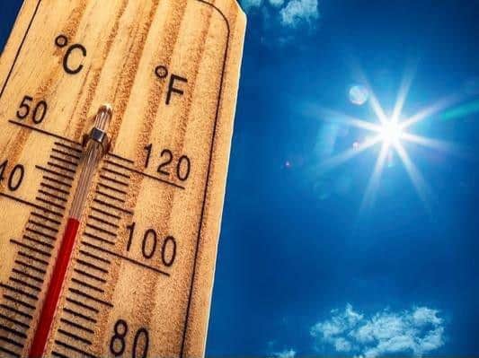 Temperatures are set to hit 28C in Leeds this weekend.