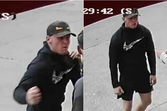 West Yorkshire Police have released CCTV images of a man they want to identify.