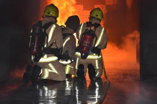 West Yorkshire Fire & Rescue Service has seen a rise in calls. Photo: Stock photo of firefighters.