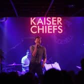 The Kaiser Chiefs playing a gig at the Brudenell Social Club in Leeds