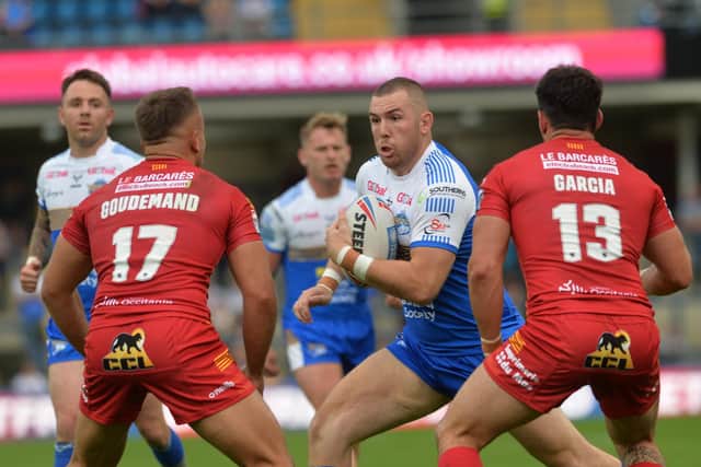 Cameron Smith had a strong game for Leeds. Picture by Jonathan Gawthorpe.