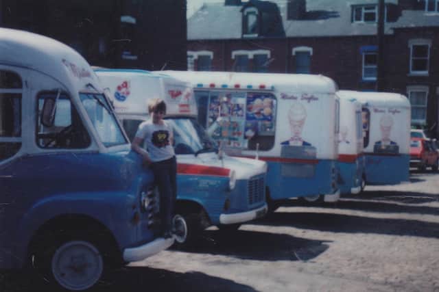 Mr Whippy Ian Smith pictured in 1976.