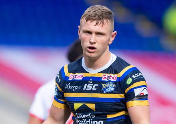 Leeds Rhinos' Harry Newman returned from a 10-month injury lay-off in the defeat at Catalans Dragons last week and reports no ill effects. Picture: Allan McKenzie/SWpix.com.