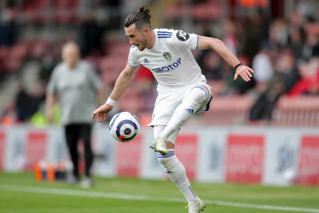 GOT HIM: Jack Harrison has finally become a permanent Leeds United player after signing from Manchester City for £11m. Photo by Robin Jones/Getty Images.