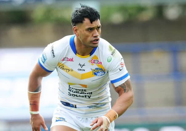 Star signing Zane Tetevanohas barely played for Leeds Rhinos this season because of suspension, injury or illness. Picture: Steve Riding.