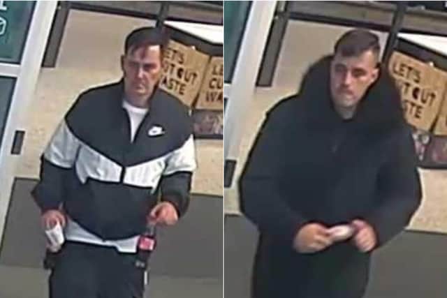 Two suspects pictured after elderly man pinned to floor during terrifying Leeds house robbery