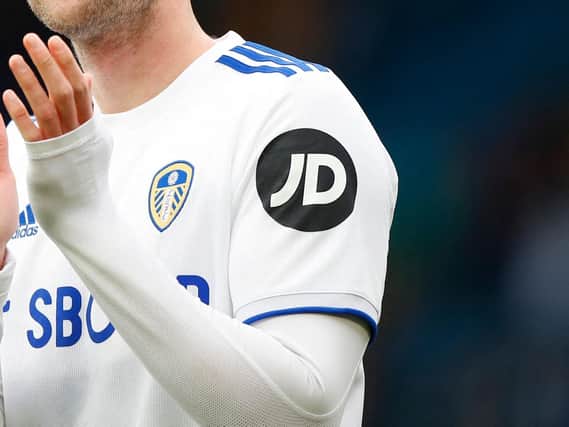 Leeds United have struck a new agreement with JD Sports. Pic: Getty