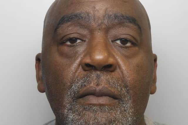 Convicted murderer Alphonso Frederick was returned to prison for attacking a woman at his flat on Roundhay Road.