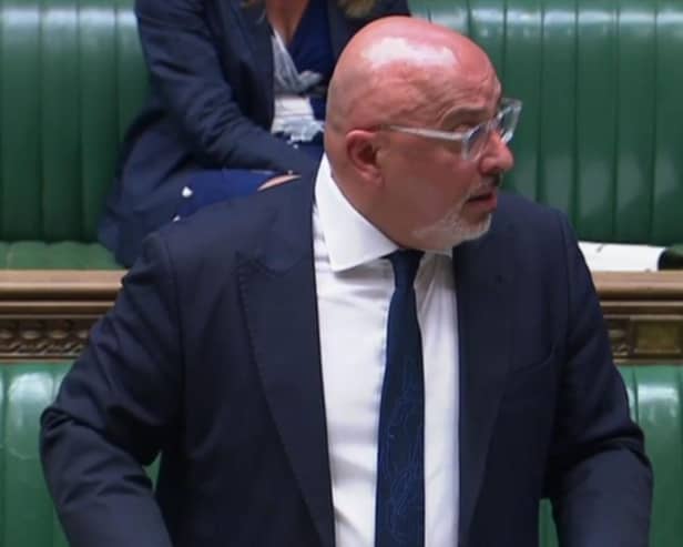 Vaccines Minister Nadhim Zahawi speaking in the House of Commons on Monday July 19 (PA)