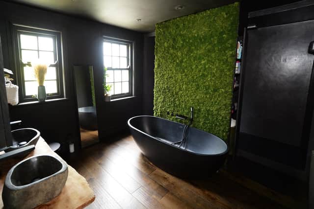 James Dowsing-Reynolds took the lead on the bathroom design, creating the perfect space to relax.