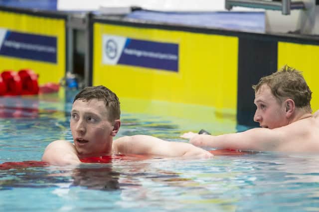 Brothers united: Max, left, and Joe Litchfield will compete in Tokyo. Picture: SWPix