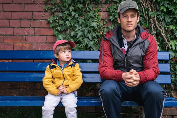 James Norton stars as dying window cleaner John who wants to find the perfect family for his son