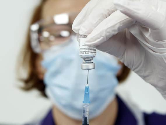 But today health chiefs are warning that under 40,000 people in the city in high risk groups still have not been vaccinated. Pic: Danny Lawson/PA