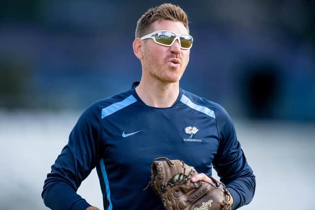 CONFIDENT: Yorkshire's Richard Pyrah will coach the team through the Royal London Cup in Andrew Gale's absence. Picture by Allan McKenzie/SWpix.com