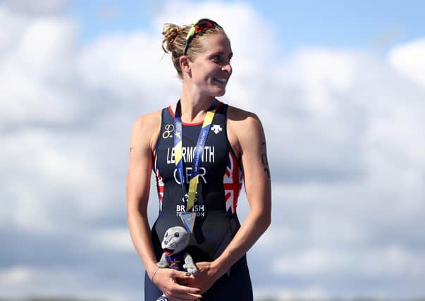 MEDAL CONTENDER: Jess Learmonth could bring home gold in the triathlon. Picture: Bryn Lennon/Getty Images)