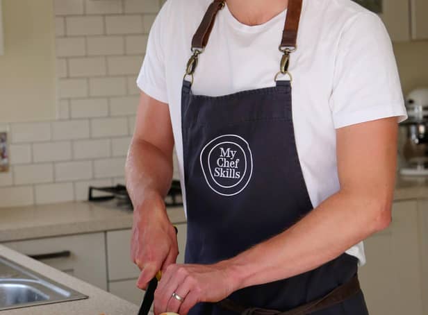 Jonny Ross, founder of Harrogate-based cookery skills business mychefskills.com.