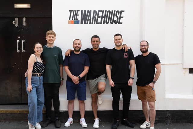 The Warehouse team looking forward to the first full weekend of opening since March last year.