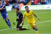 MO PROBLEM: Alex Mowatt celebrates after firing Leeds United in front against Everton in the pre-season friendly at Elland Road of August 2015. Picture by Jonathan Gawthorpe.