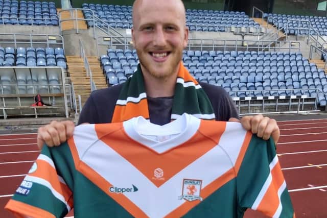 Frazer Morris. Picture c/o Hunslet RLFC