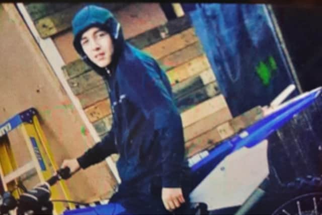 Alfie Smith, 15, was last seen leaving an address in the Beeston area and heading back to his home address on Tuesday July 20, 2021.