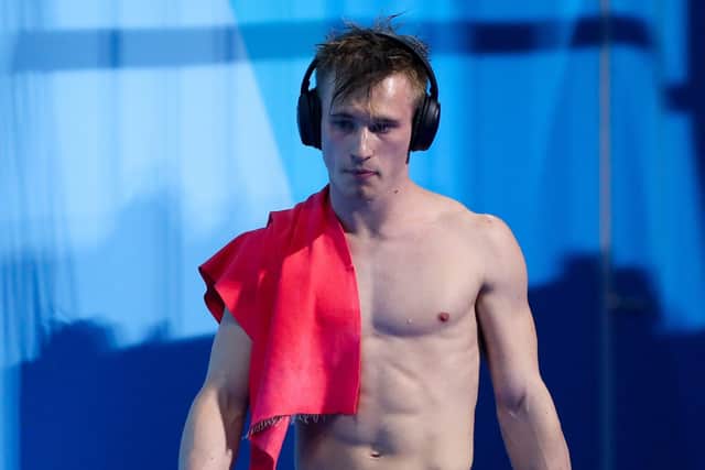 REPEAT SHOW PLEASE: Jack Laugher pictured when winning gold in the Men's 3m Springboard final at the 2018 Commonwealth Games. Picture by Alex Whitehead/SWpix.com