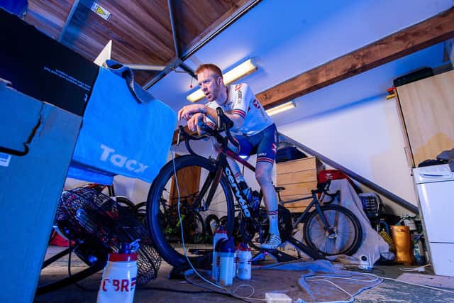 WE GO AGAIN: Ed Clancy is intending to creat more Olympics history in Tokyo. Picture by Allan McKenzie/SWpix.com