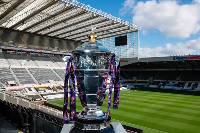 The Rugby League World Cup at St James’ Park, Newcastle. Picture: Alex Whitehead/SWpix.com.