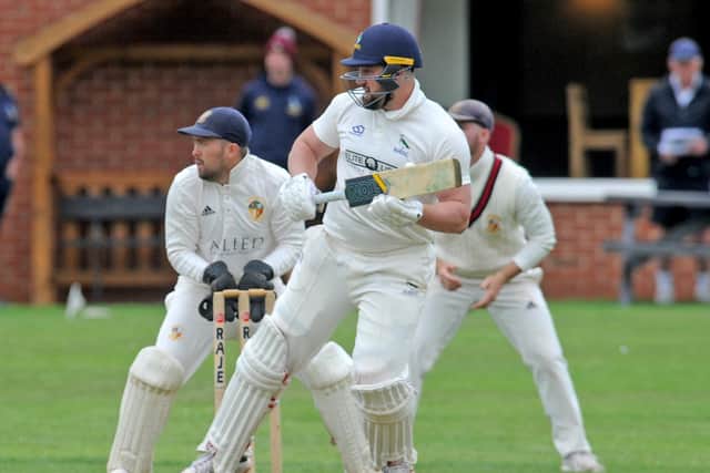 Ben Kohler-Cadmore of Hanging Heaton who scored 58 against Townville. Picture: Steve Riding.