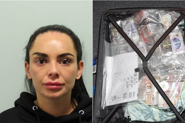 Tara Hanlon, 30, from Peham Court, Middleton, was stopped boarding a flight from Heathrow to Dubai in October 2020.
NCA