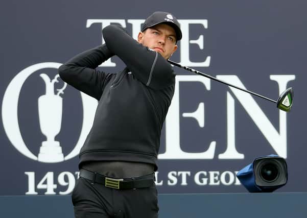 Yorkshireman Sam Bairstow, pictured ahead of the 149th Open at Royal St George's Golf Club earlier this month, will contest the English Men's Amateur Open, held jointly this year by the Moortown and Headingley golf clubs. Picture: Andrew Redington/Getty Images.