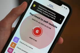 Thousands of people are being 'pinged' by the NHS app.