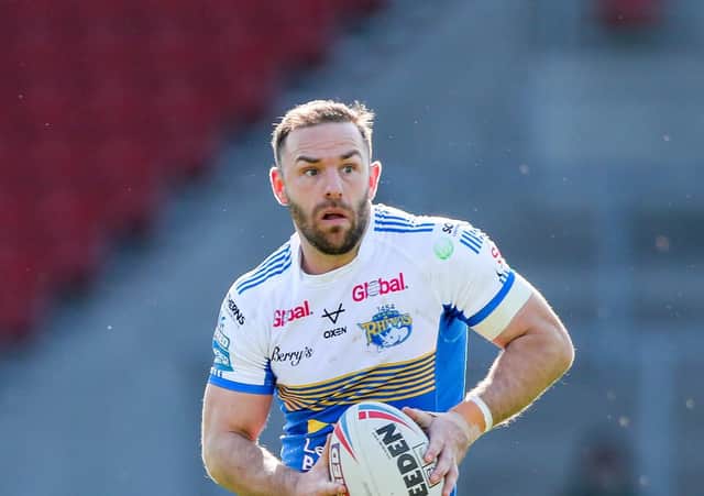 WRONG MOVE: Luke Gale admits he made the wrong decision over not to attend a Leeds Rhinos' training session. Picture by Alex Whitehead/SWpix.com