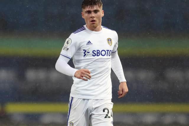 Leeds United defender Leif Davis. Pic: Getty