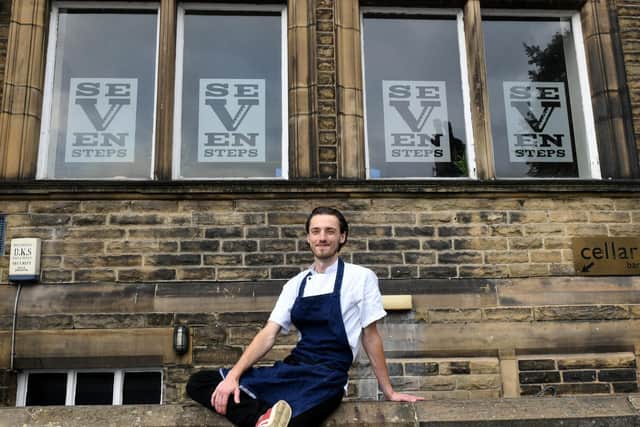 James Turner is the head chef at Pudsey restaurant 7 Steps