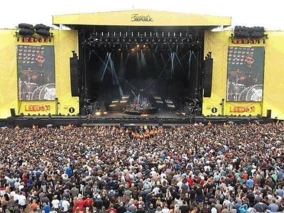 Crowds at a previous Leeds Festival