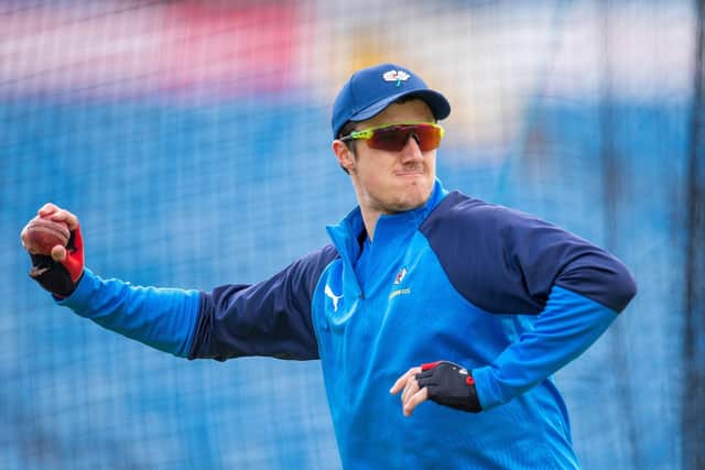 Tom Kohler-Cadmore in action for Yorkshire (Picture: SWPix.com)