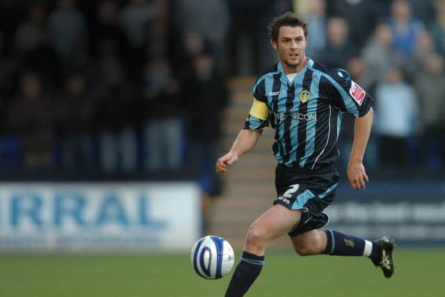 Frazer Richardson in action against Tranmere Rovers at Prenton Park in December 2008. PIC: Tony Johnson