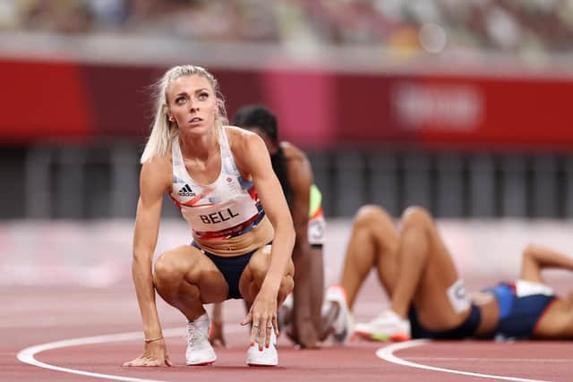 NERVOUS WAIT: Bell had to wait for the final race to conclude before learning if she would qualify for the final. Picture: Getty Images.