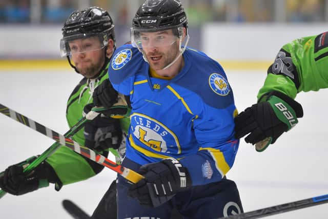 LEADING ROLE: Sam Zajac will be reunited with Matty Davies once again at Leeds Knights for the 2021-22 NIHL National season. Picture: Dean Woolley.