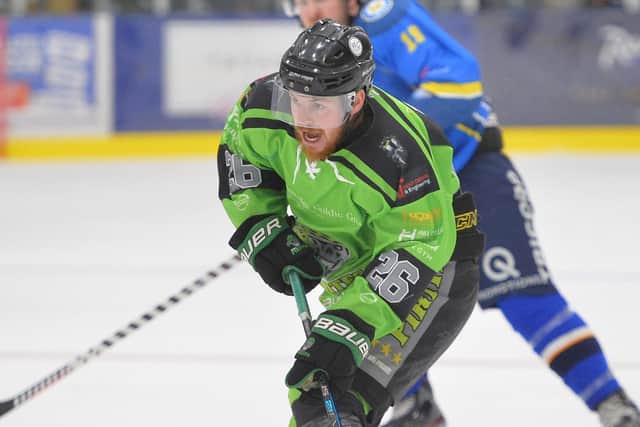 Matty Davies is keen to get training and playing alongside former team-mates at Telford Sam Zajac and Sam Gospel. Picture: Dean Woolley.