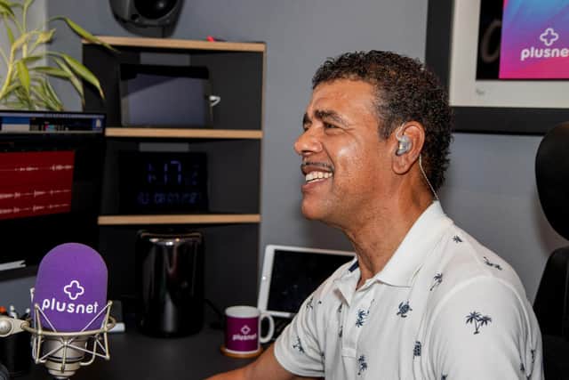 Chris Kamara shares his money saving tips on a new podcast with Plusnet.