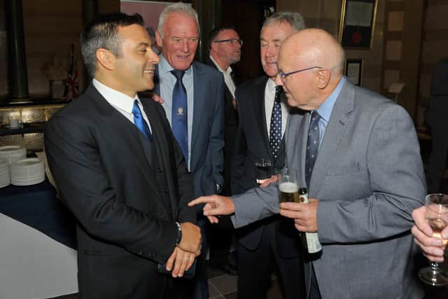 TRIBUTE: From Leeds United chairman Andrea Radrizzani, left, to Leeds United legend Terry Cooper, right, following the former defender's passing. Picture by Tony Johnson.