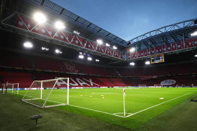 Ajax's home ground the Johan Cruyff Arena in Amsterdam. Pic: Getty