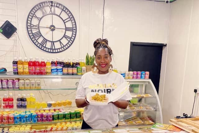 The event's organiser Dionne Edwards