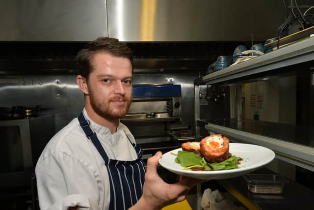 Josh Garrick has taken over the kitchen at the East Keswick pub which has reopened to rave reviews