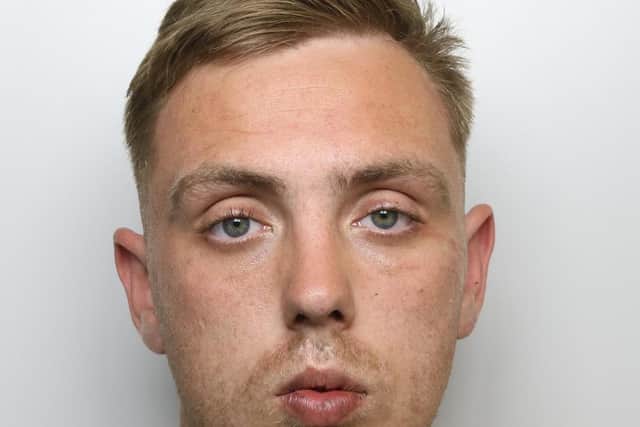 Burglar Jake Mason was jailed for 40 months at Leeds Crown Court.