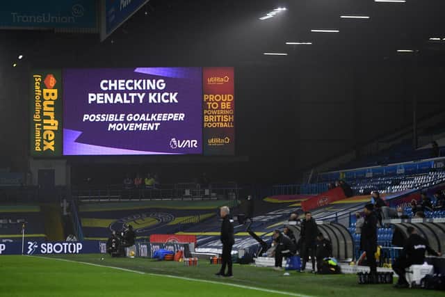 Leeds United saw VAR used at Elland Road for the first time last season. Pic: Getty